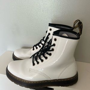Women’s Dr. Martens 1460 8-Eye Boot- White